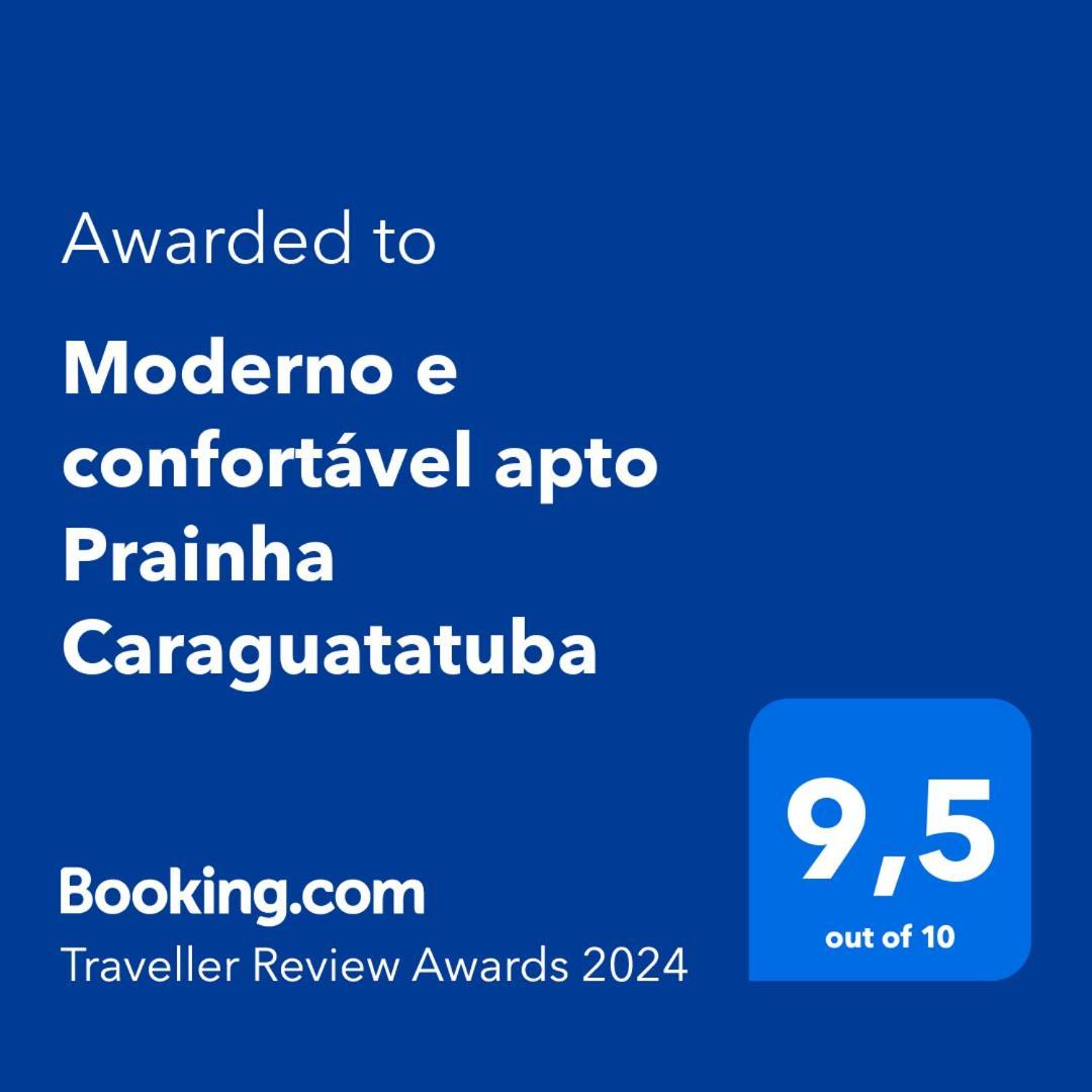 Moderno E Confortavel Apto Prainha Caraguatatuba Buitenkant foto